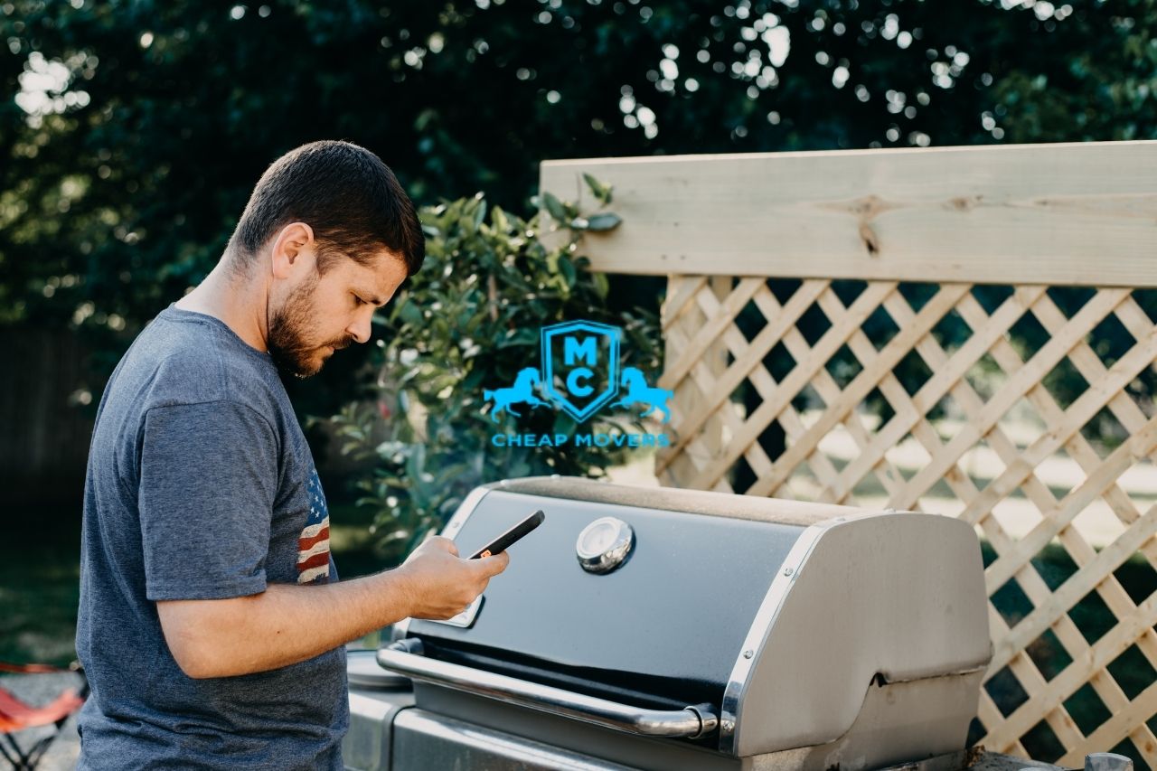 How to move a grill to a new house