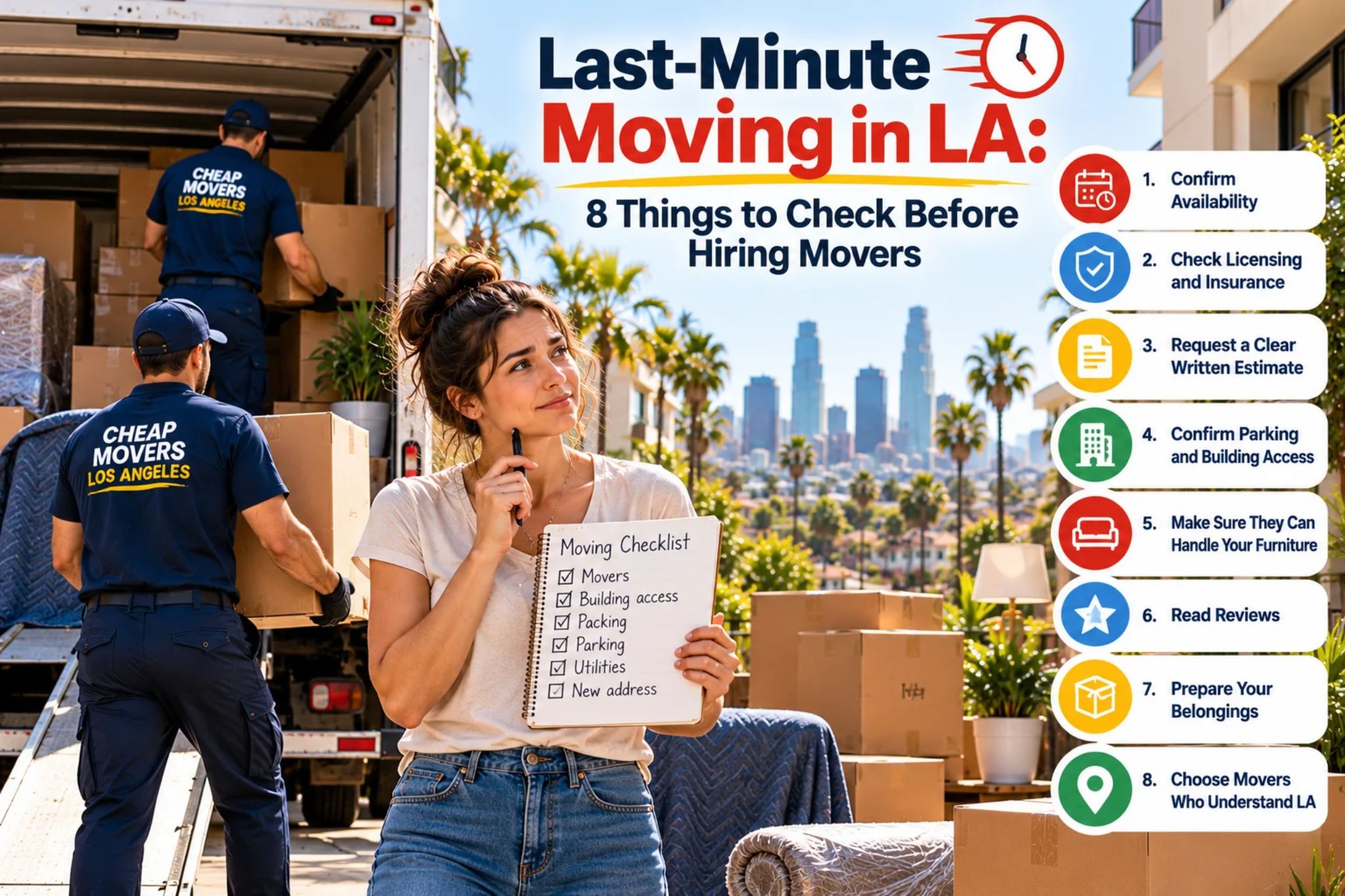 Last-Minute Moving in LA